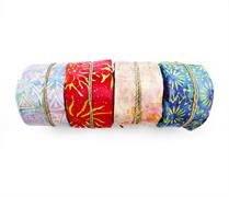 Batik Fabric 9-Piece Bundle - Round